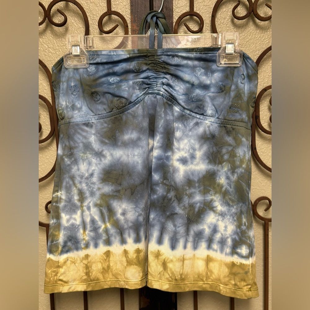 Lucky Brand crop swimming top
